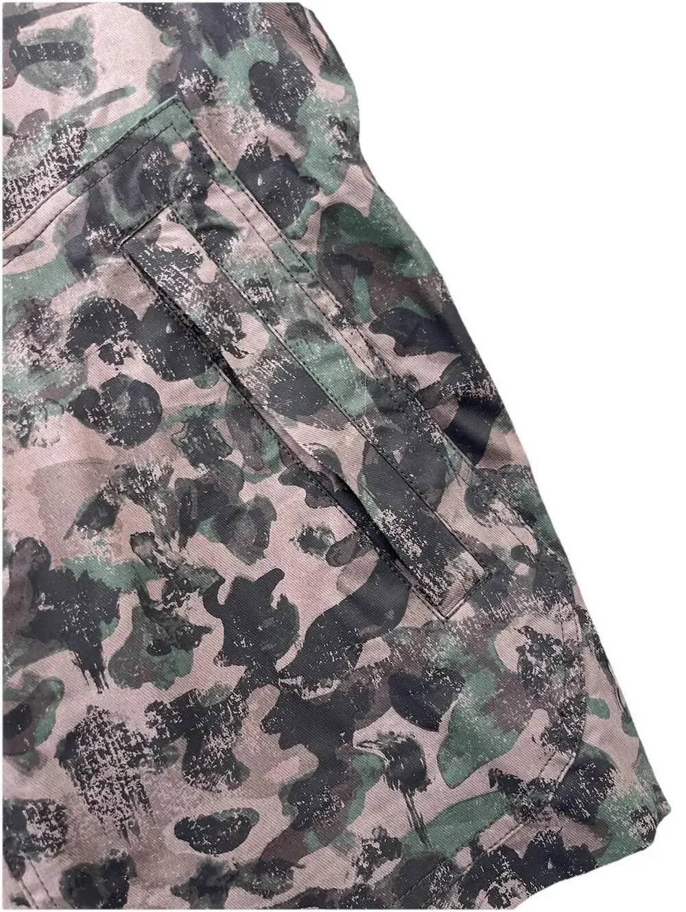 Onitsuka Tiger X Andrea Pompilio Bomber Jacket‎ Camo Size Xxl H97